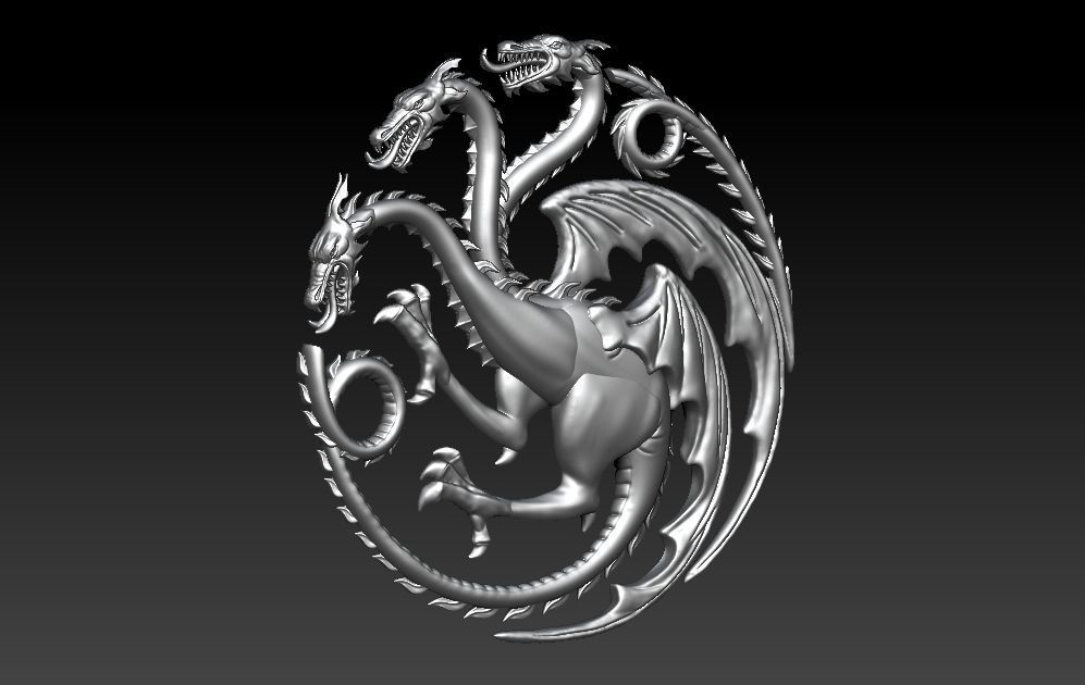 House of Dragon 3D print model_1