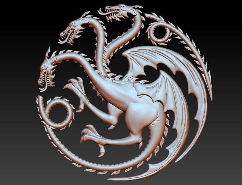House of Dragon 3D print model_3