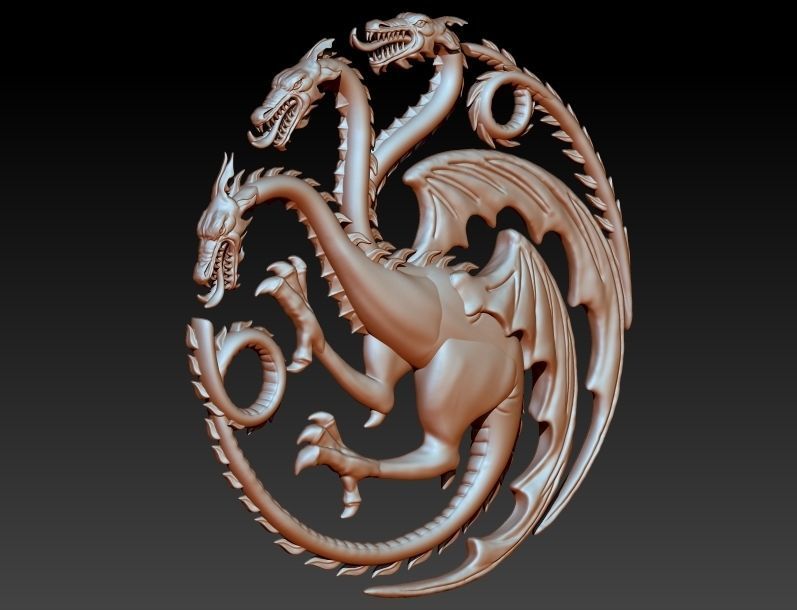 House of Dragon 3D print model_4