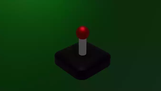 Joystick Atari Joystick Controller Free 3D model
