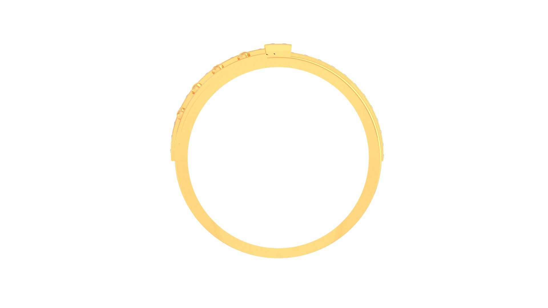 Screw Head and Wire High Jewelry Cocktail Ring 3dm stl obj mtl 3D print model_10