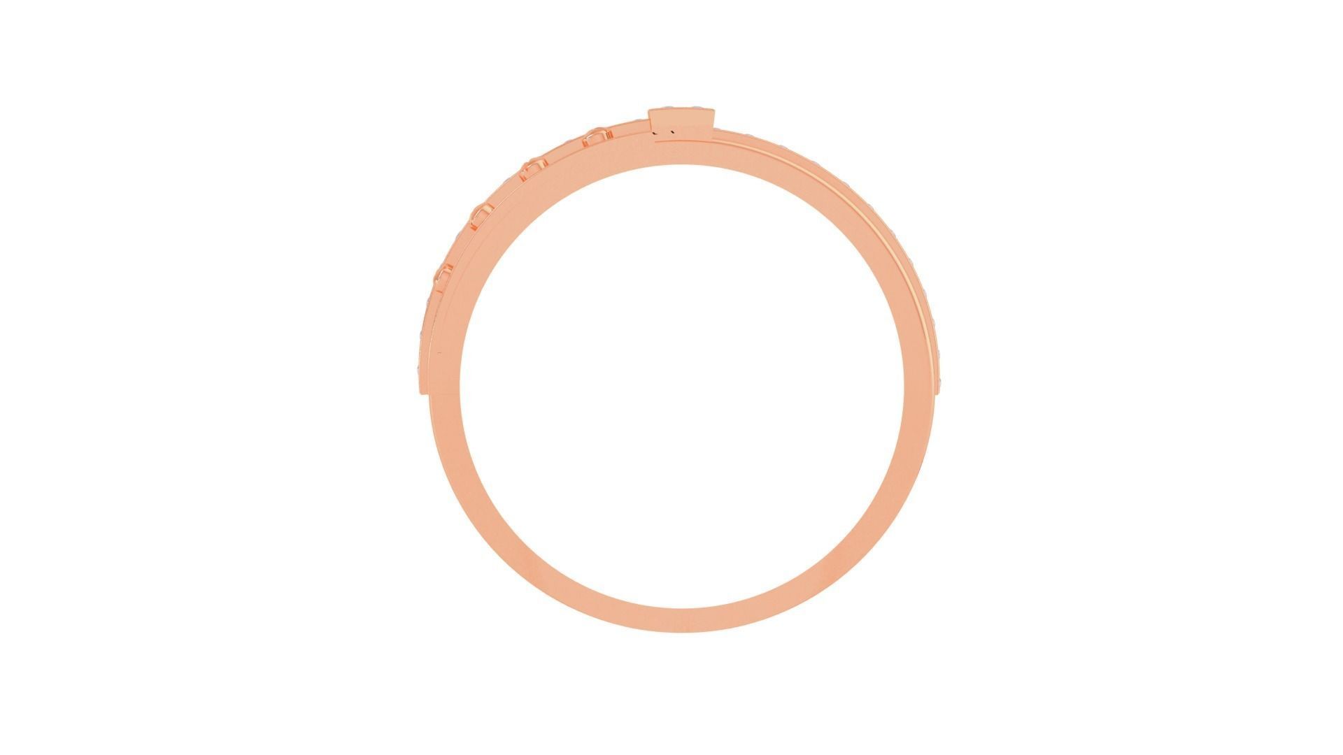 Screw Head and Wire High Jewelry Cocktail Ring 3dm stl obj mtl 3D print model_11