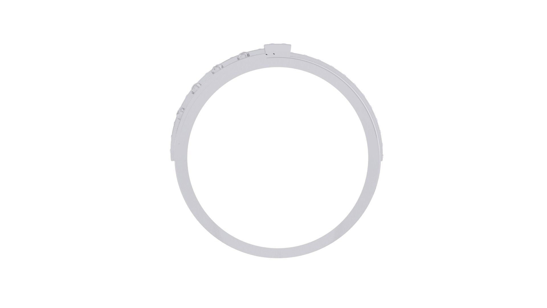 Screw Head and Wire High Jewelry Cocktail Ring 3dm stl obj mtl 3D print model_12