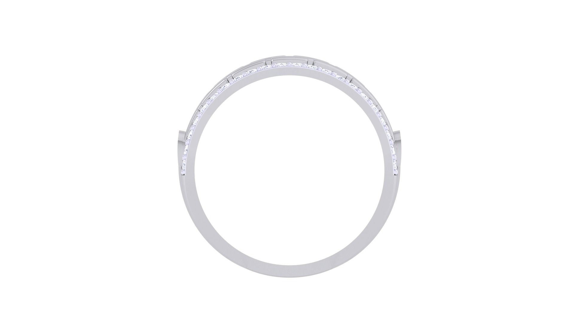 Bricks High Jewelry Cocktail Ring 3dm stl obj mtl glb gltf 3mf 3D print model_11