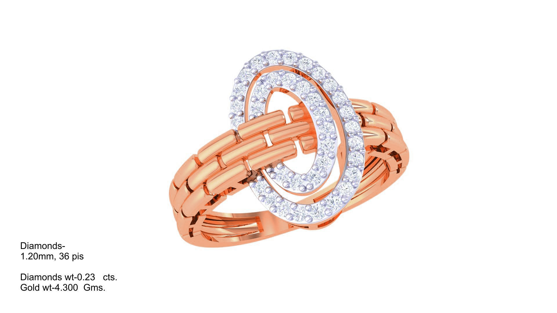 Bricks High Jewelry Cocktail Ring 3dm stl obj mtl glb gltf 3mf 3D print model_5