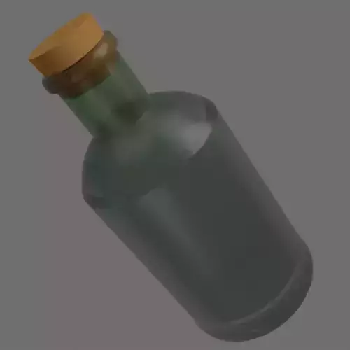 glass bottle