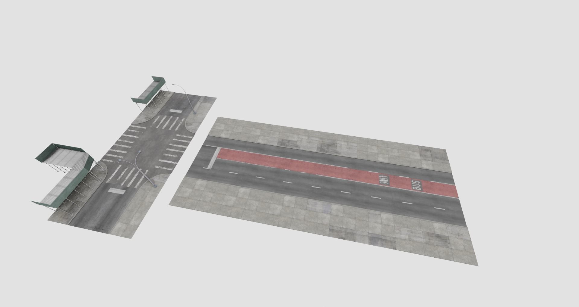 Manhattan Modular City Block 358 Broadway Street Low-poly 3D model_14