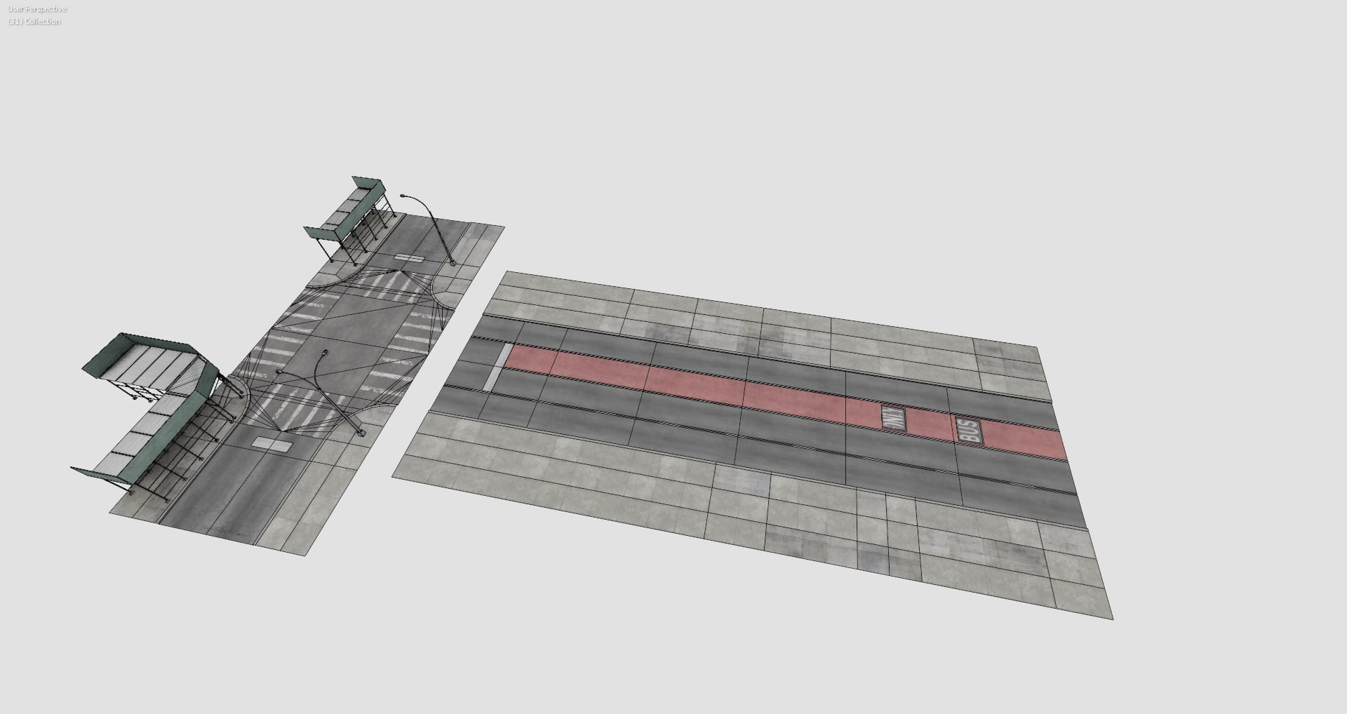 Manhattan Modular City Block 358 Broadway Street Low-poly 3D model_15