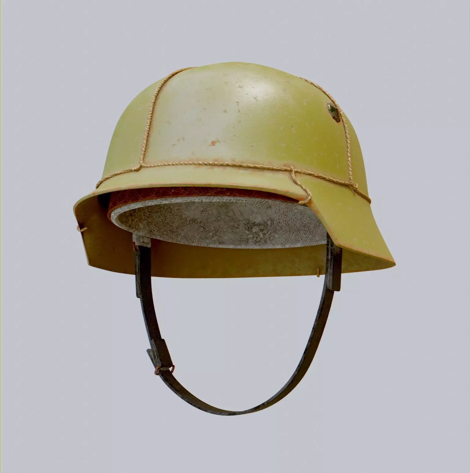 Soldier Helmet Low-poly 3D model_0