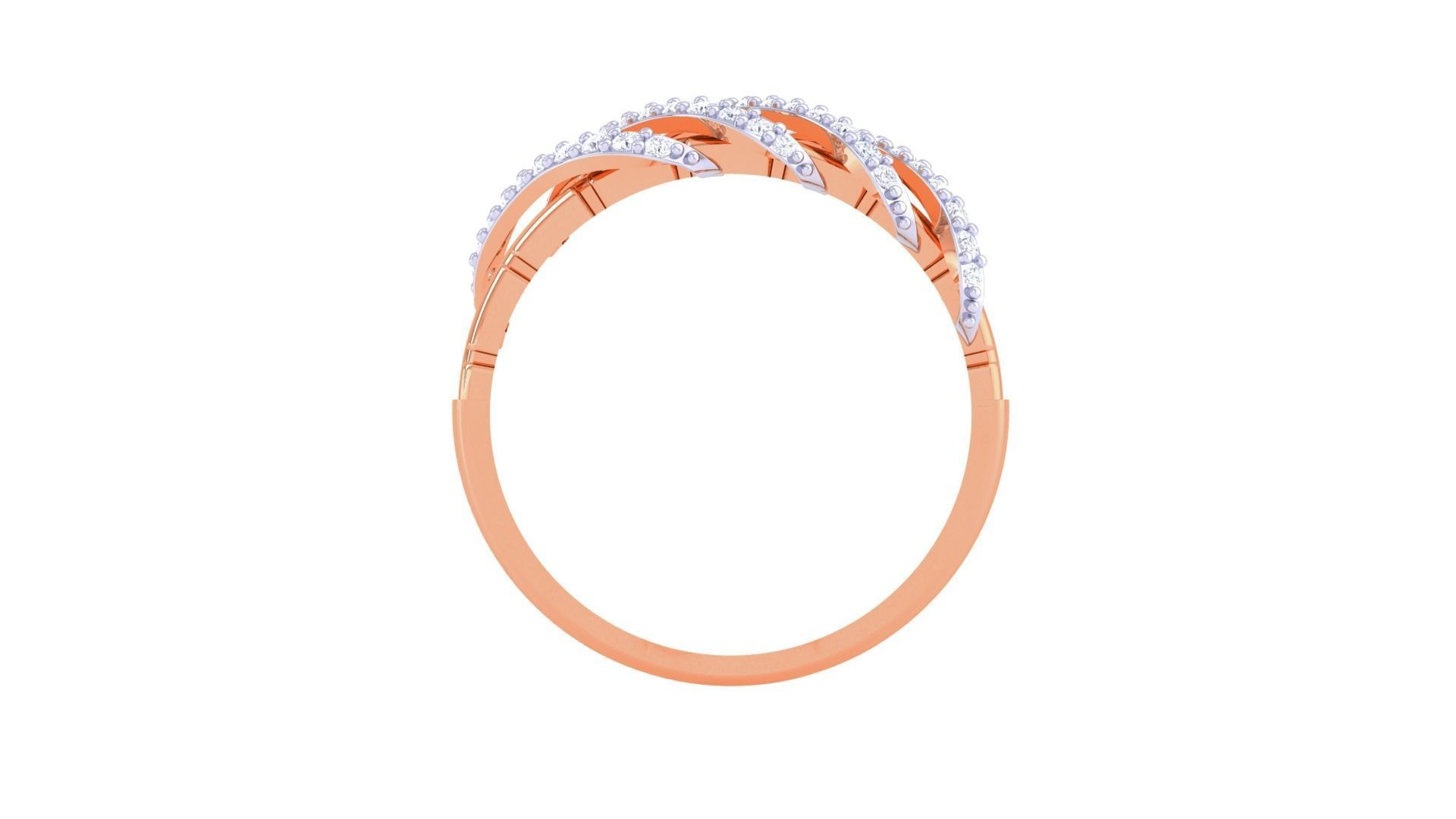 Bricks High Jewelry Cocktail Ring 3dm stl obj mtl glb gltf 3mf  3D print model_12