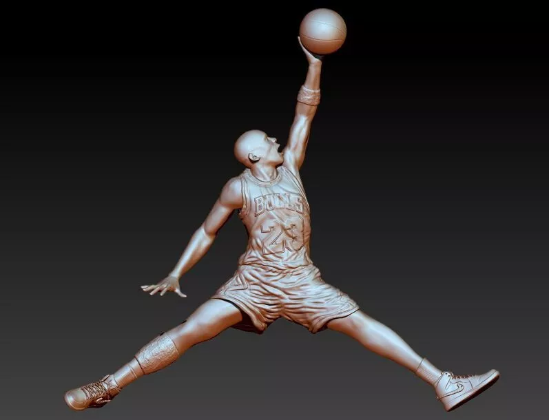 Michael Jordan 3D print model
