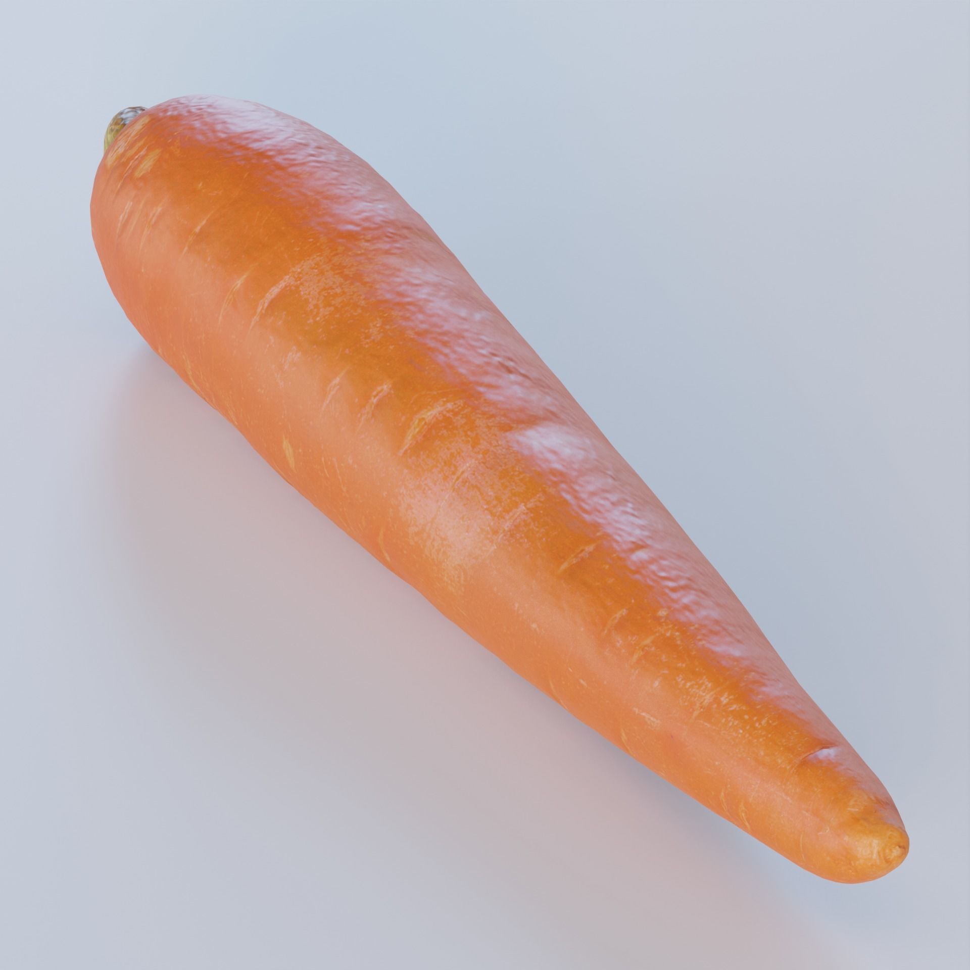 Carrot  3D model_3