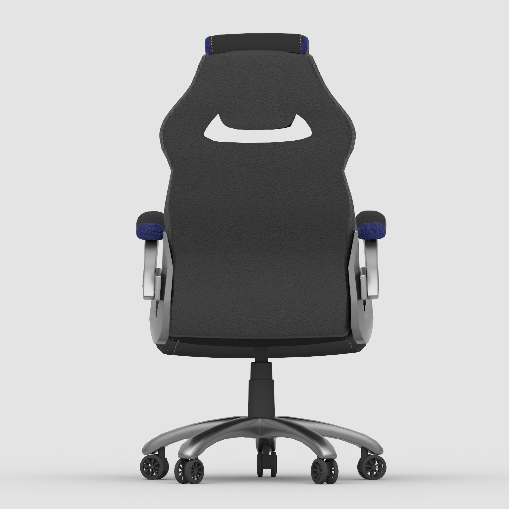 Gaming Chair 3D model_2