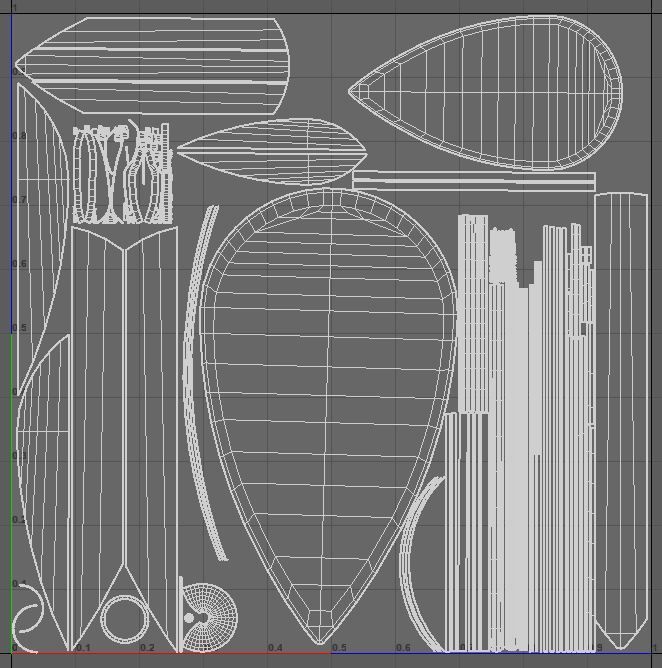 Slavic kite leather shield-painted green with uroboros symbol Low-poly 3D model_6