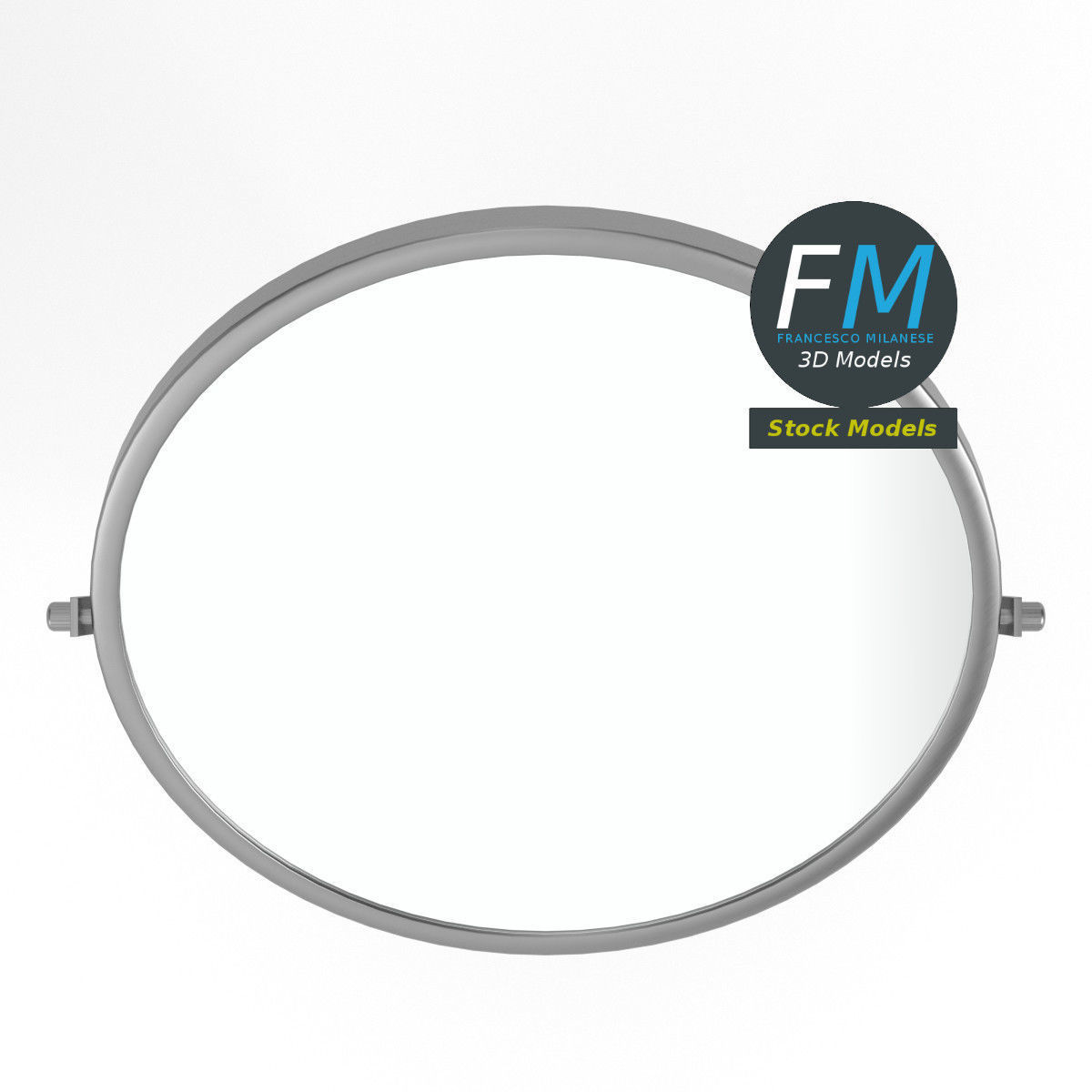 Makeup mirror 3D model_6