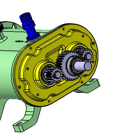 WATER PUMP 3D print model_4