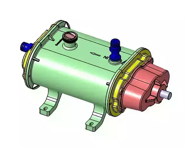 WATER PUMP 3D print model