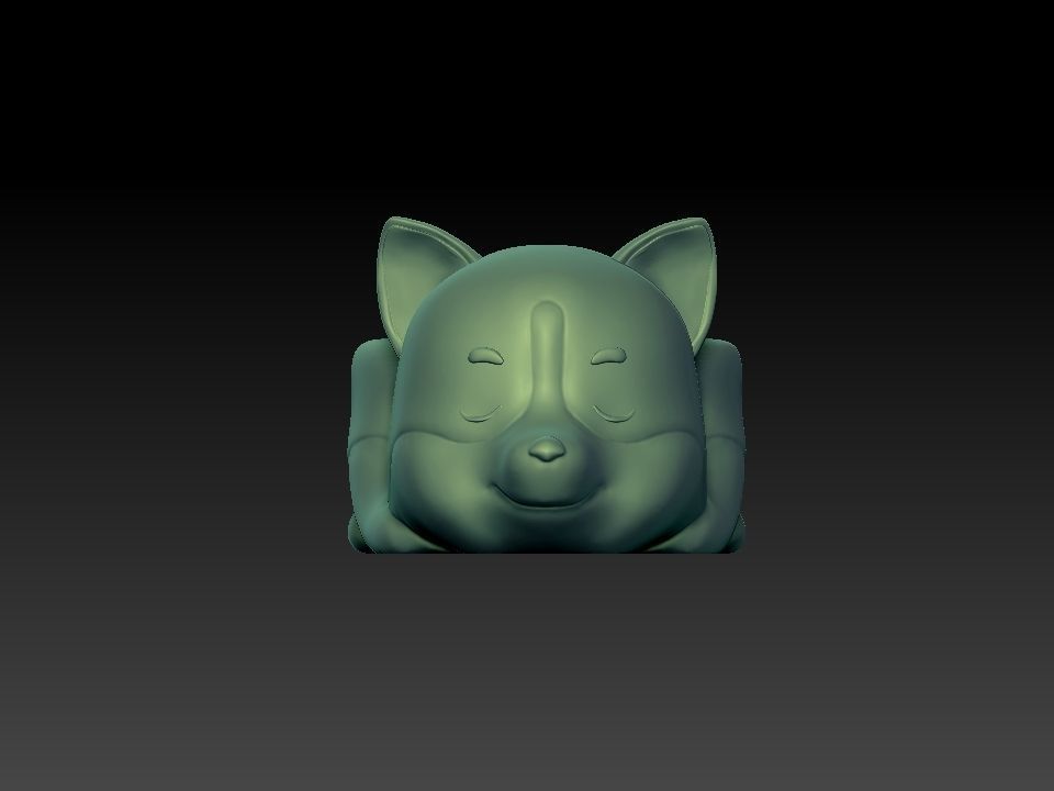 pet pot for 3d print 3D model_4