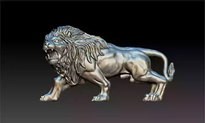 LION 3D SCULPTURE