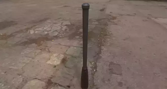 Baton -- PBR -- Game Ready Asset