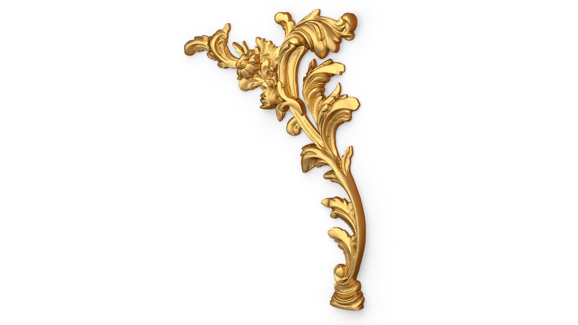 Classic decor ornament 293 3D model_1