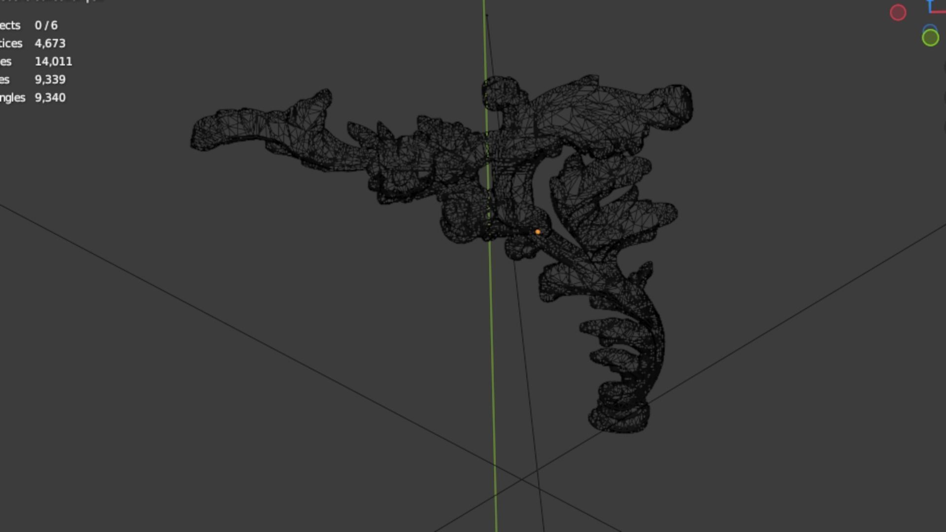 Classic decor ornament 293 3D model_5