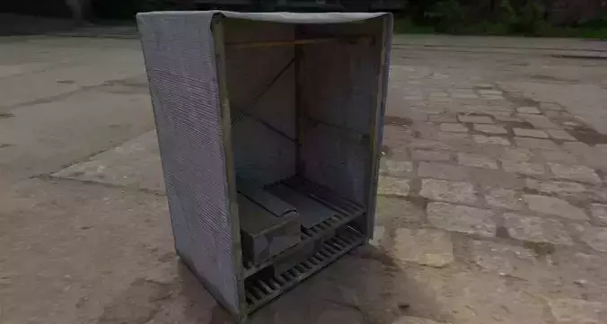 Cloth Wardrobe -- Game Ready Asset 