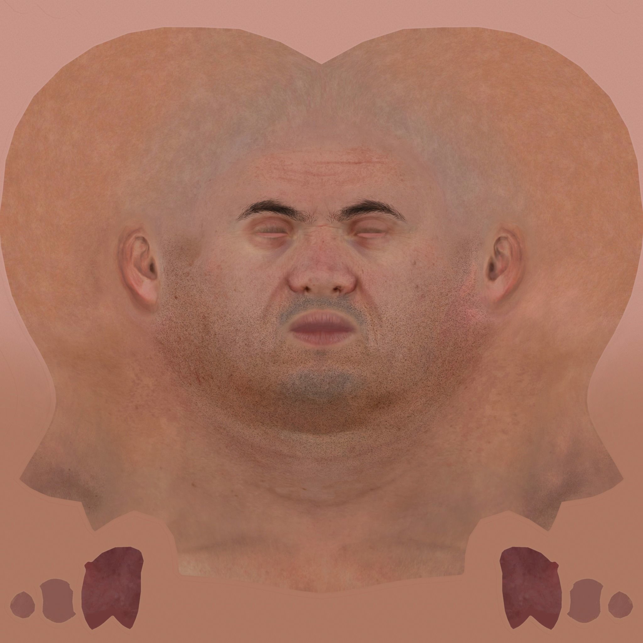 Matthew Rigged and animated 2500 Free animations tutorial Low-poly 3D model_24