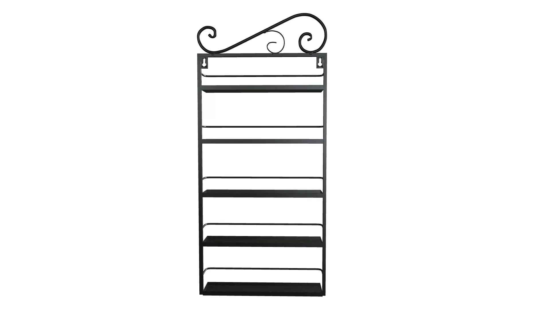 Wall Rack 3D model_0