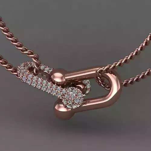 Diamond Pandent 3D print model