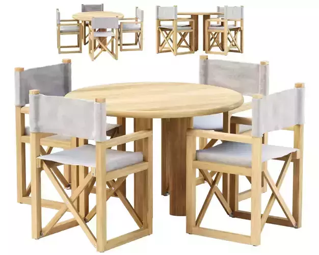 Outdoor garden furniture set v13 