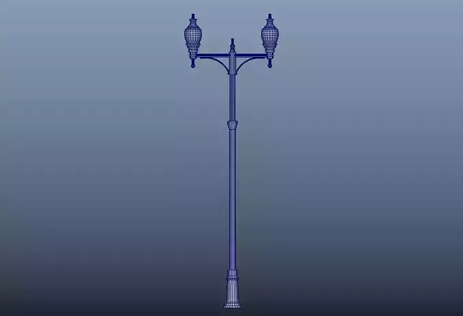Street lamp Free 3D model