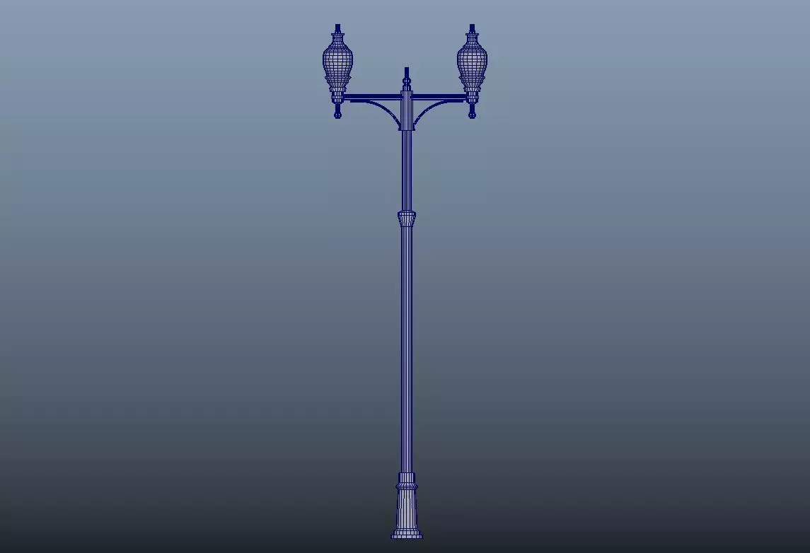 Street lamp Free 3D model