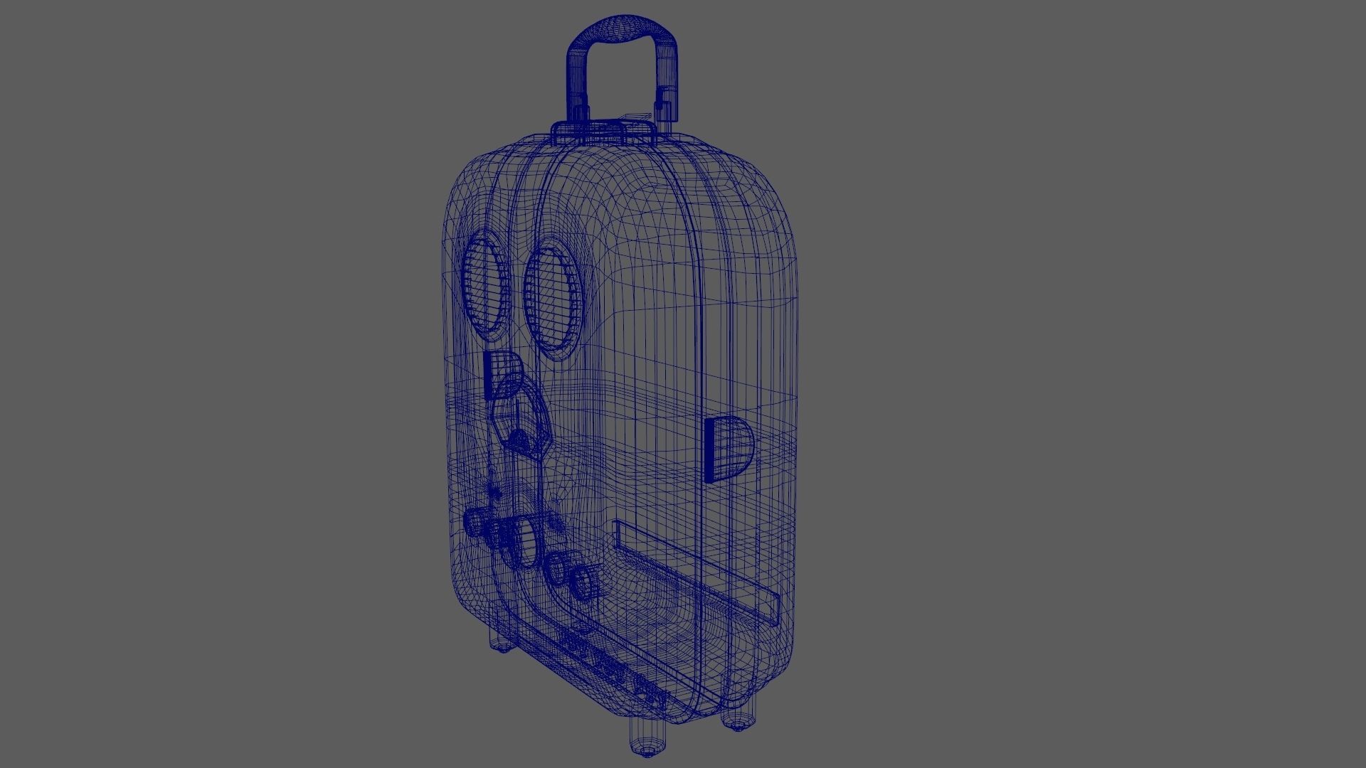 Cartoon Style Stylized Radio Sunnylife Radio Green Edition 3D model_14