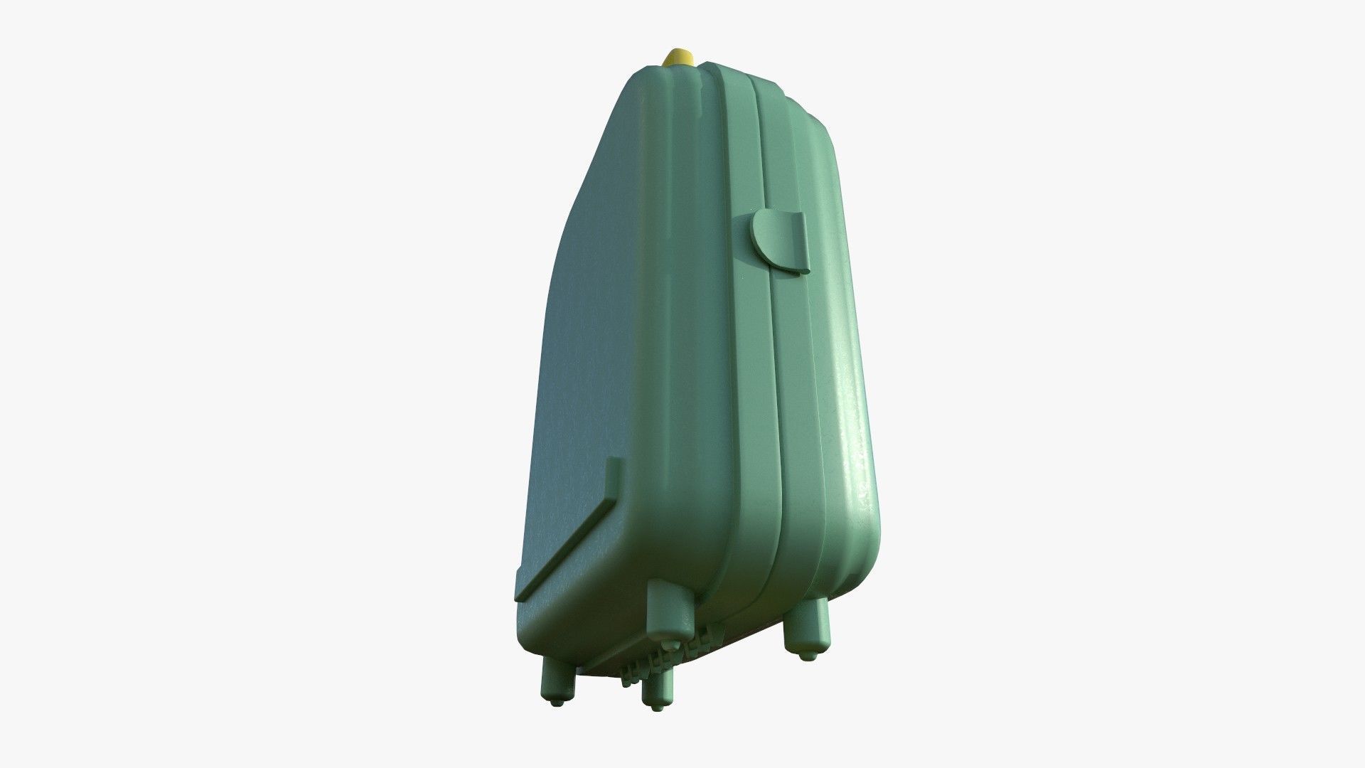 Cartoon Style Stylized Radio Sunnylife Radio Green Edition 3D model_4