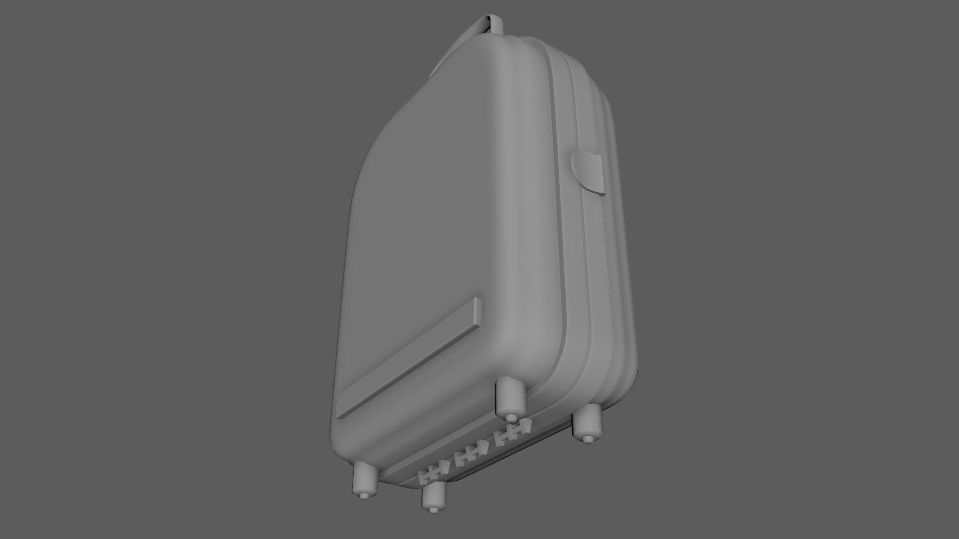 Cartoon Style Stylized Radio Sunnylife Radio Green Edition 3D model_8