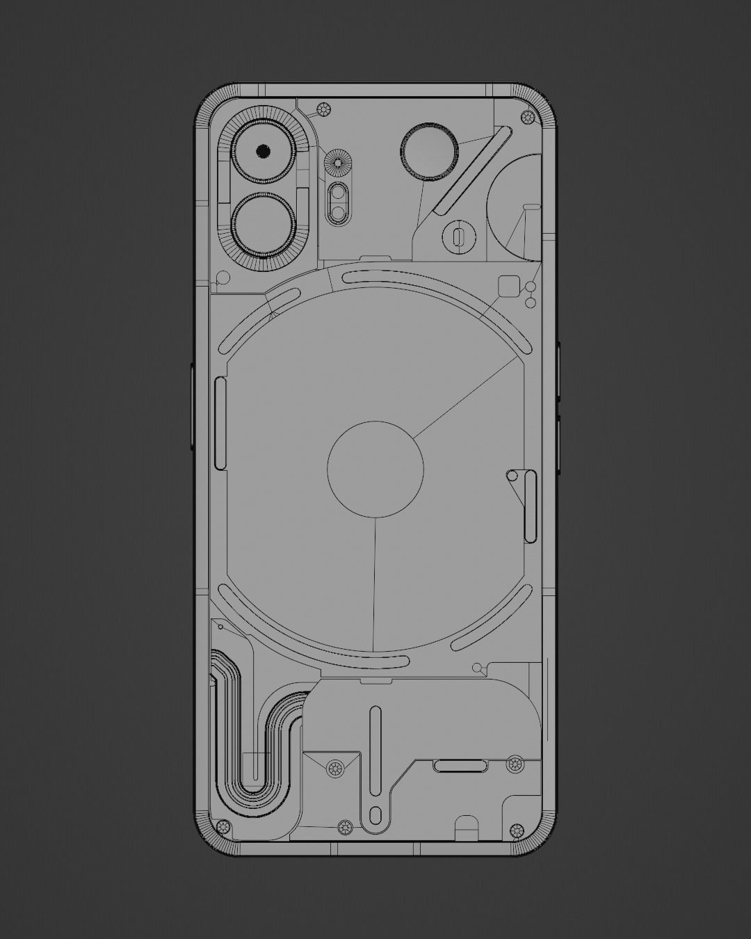 Nothing Phone 2 - 3D Model 3D model_3