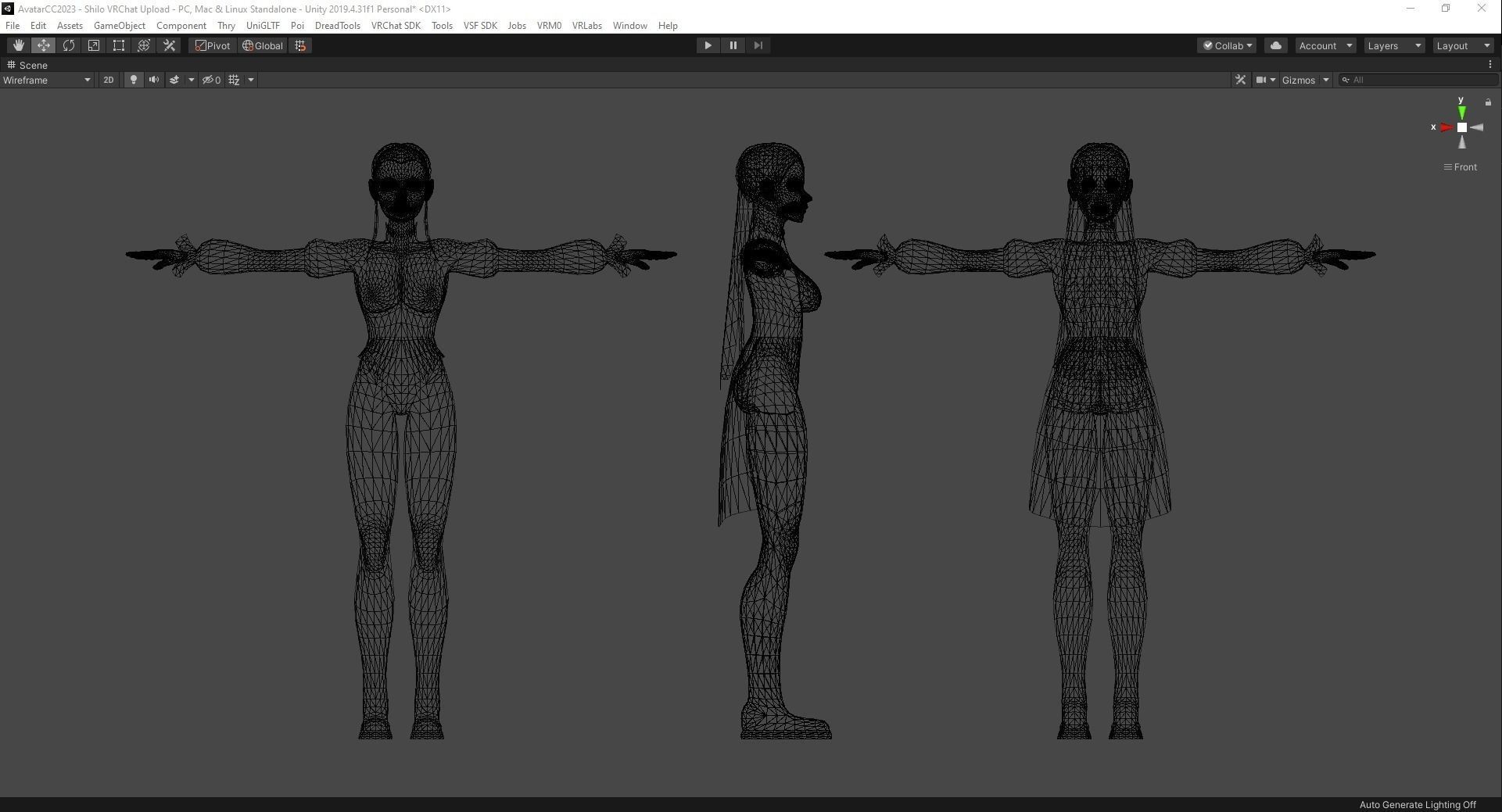 Shilo Low-poly 3D model_4