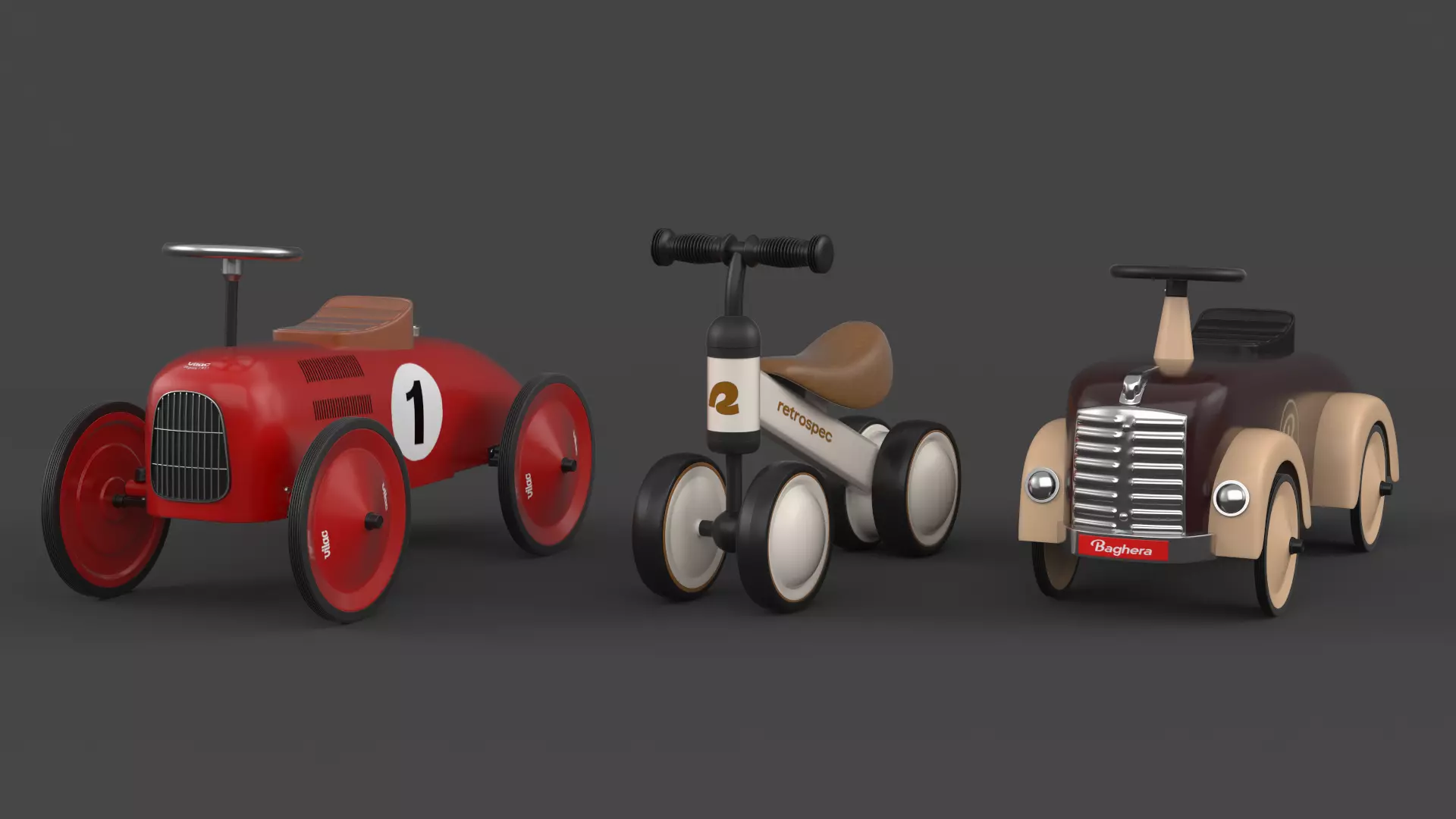 Baby Toy Cars 3D model