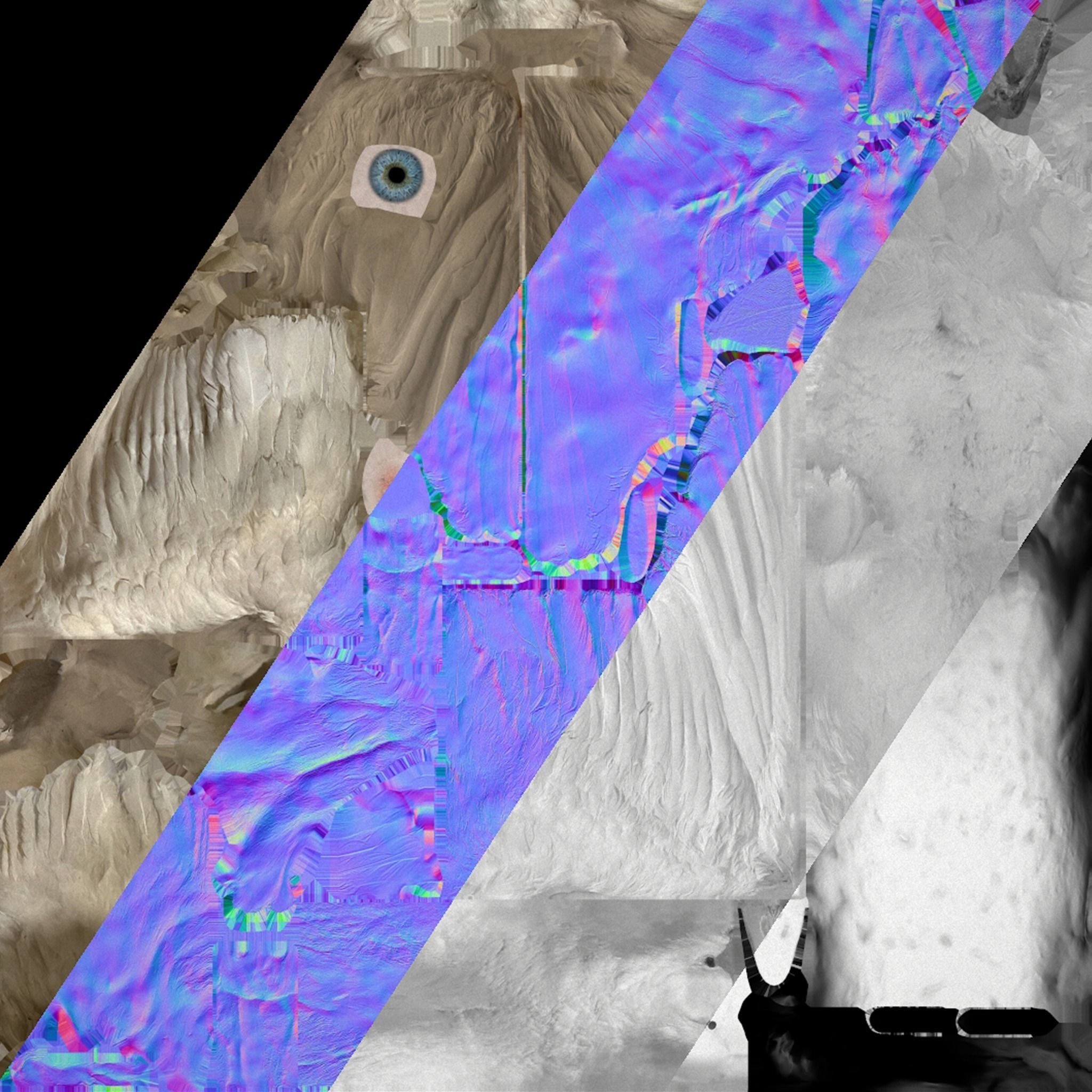 Swan Bird Low-poly 3D model_20