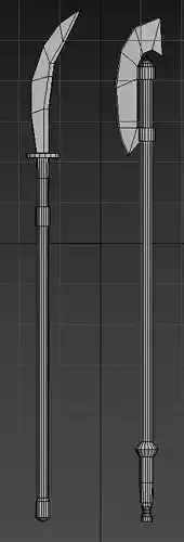 3d Models for game weapons