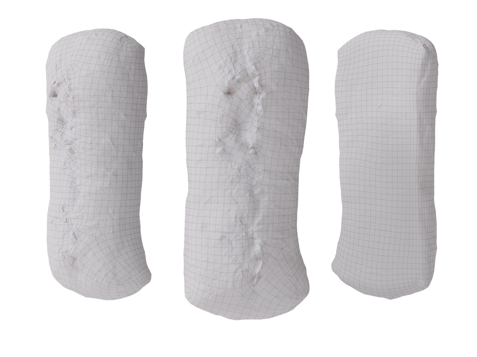 Ciabatta Bread 3D model_13