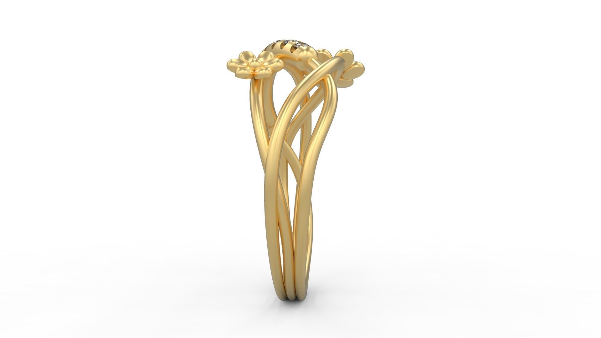 Minimalist Ring 995 3D print model_2