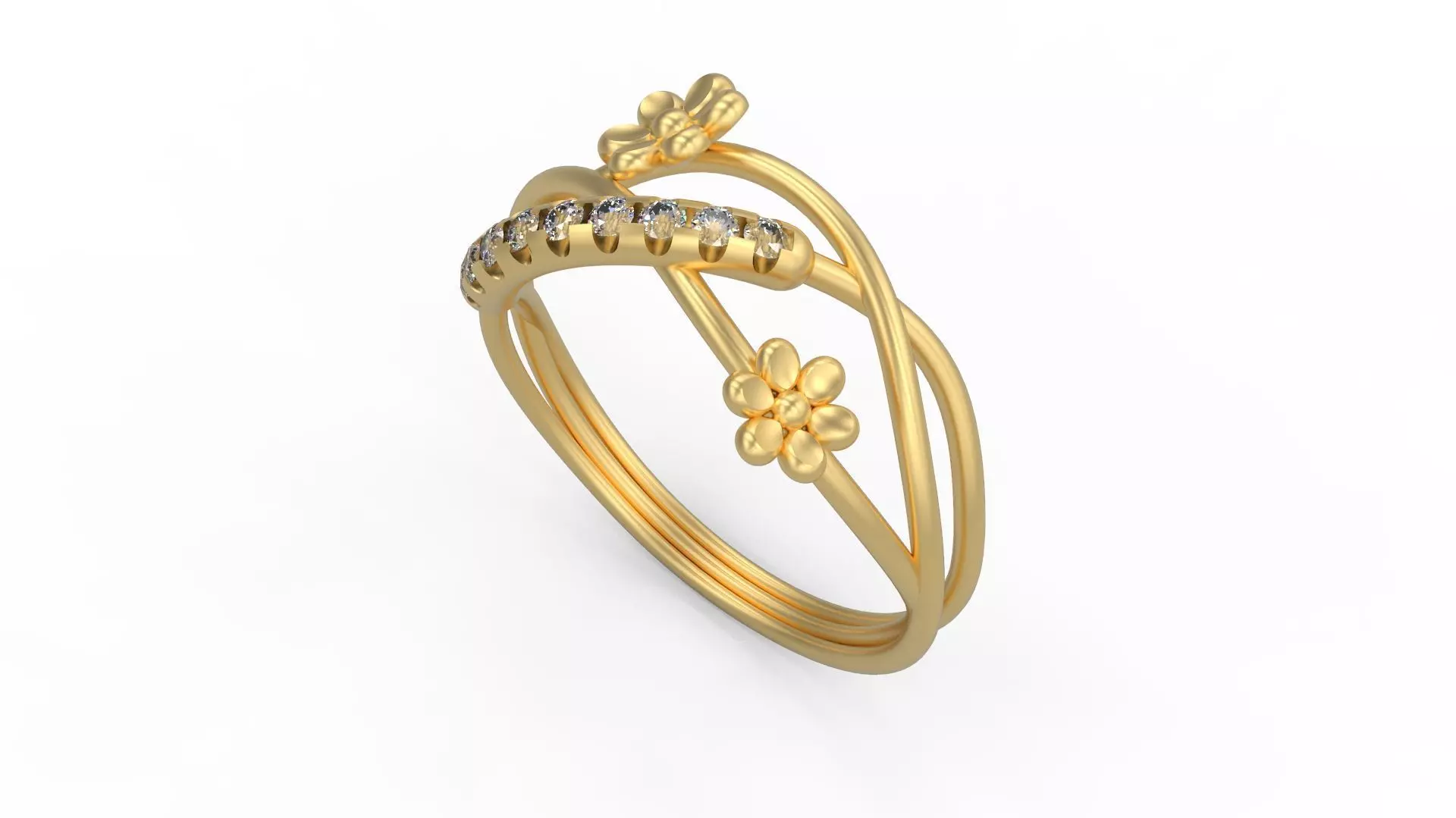 Minimalist Ring 995 3D print model_0