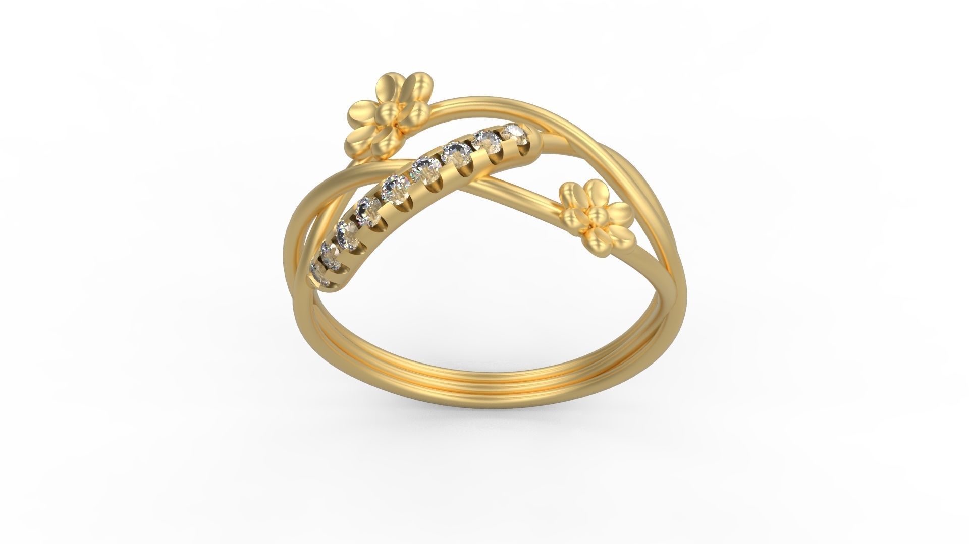 Minimalist Ring 995 3D print model_4