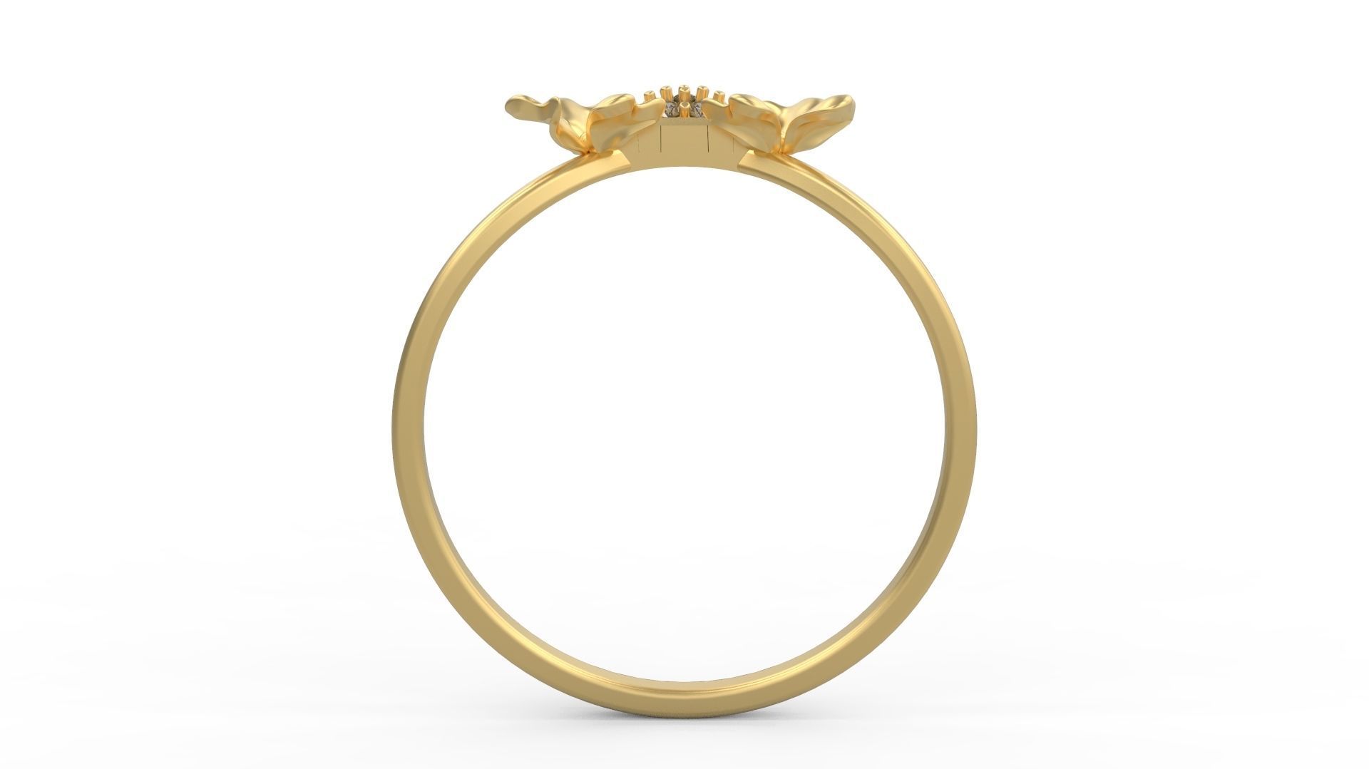 Minimalist Ring 990 3D print model_1