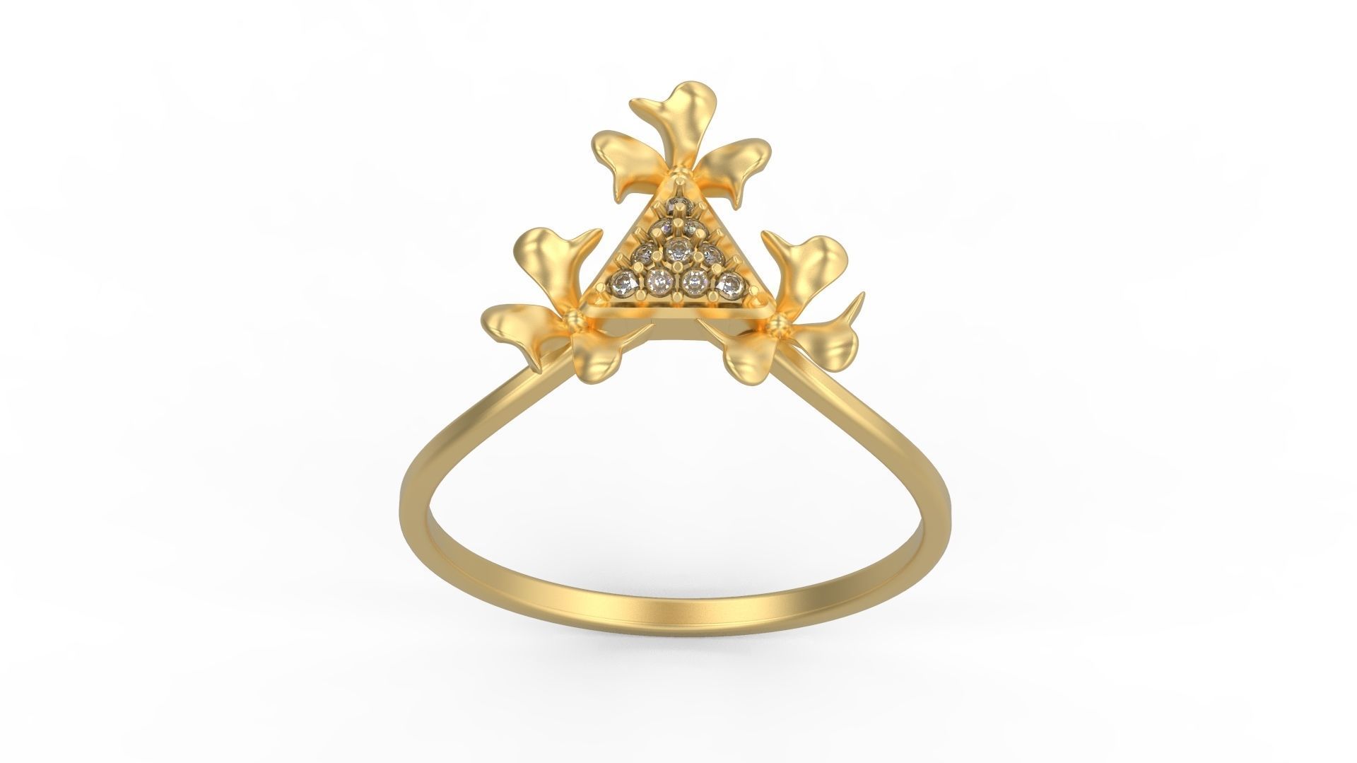 Minimalist Ring 990 3D print model_3