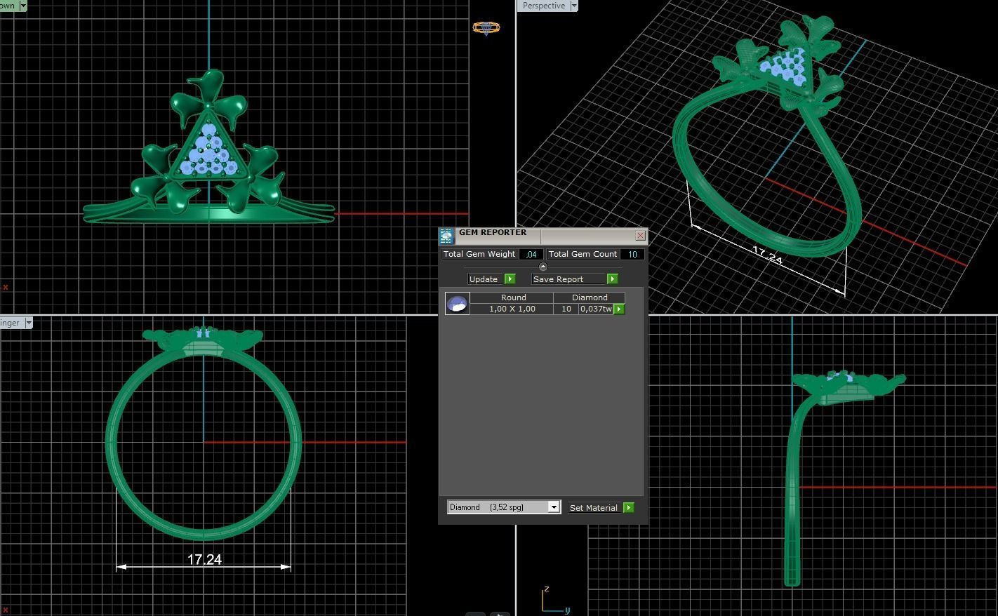 Minimalist Ring 990 3D print model_6