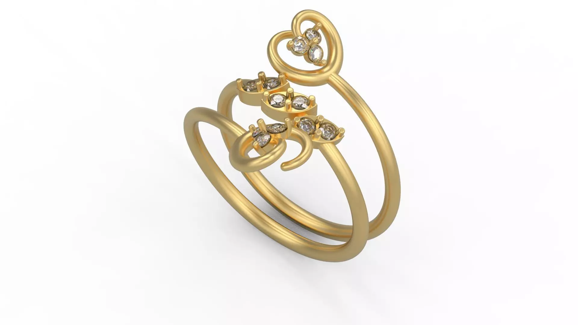 Minimalist Ring 982 3D print model_0