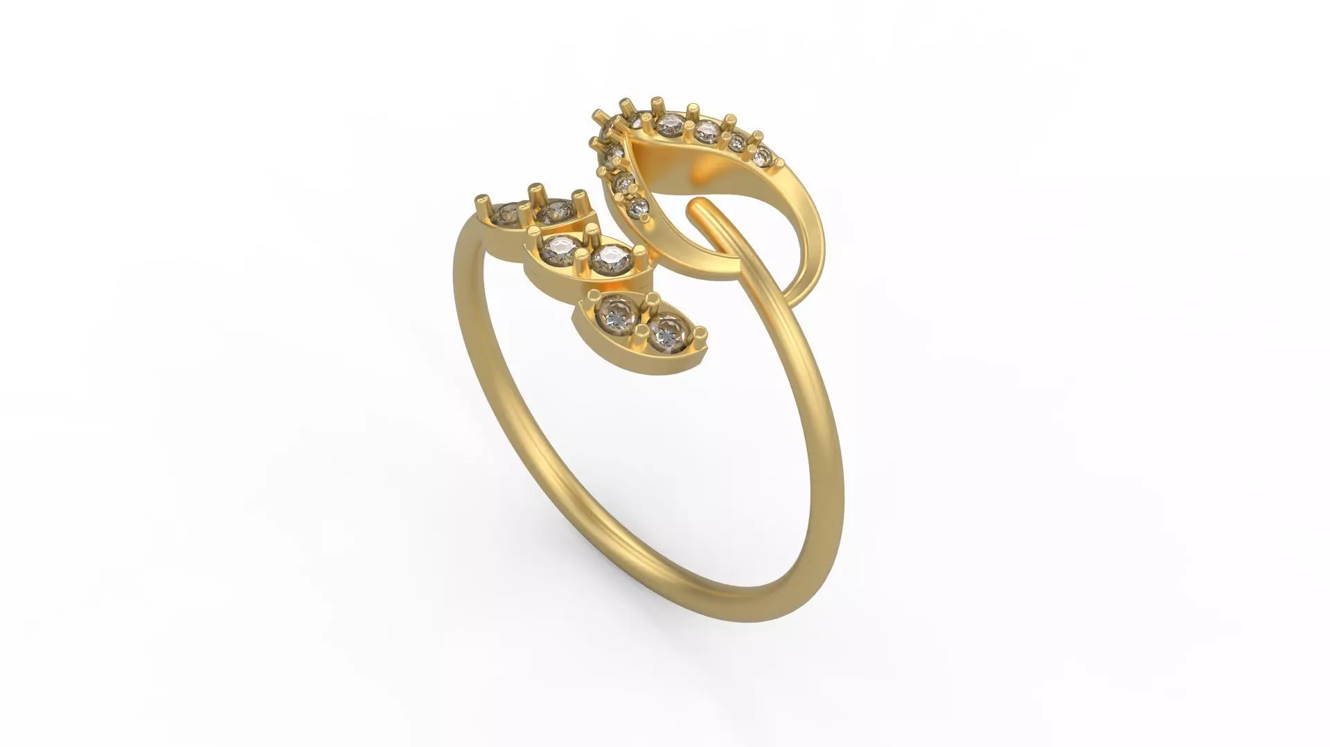 Minimalist Ring 981 3D print model_0